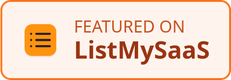 Featured on ListMySaaS