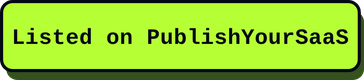 OGList is listed on publishyoursaas