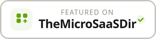 Featured on TheMicroSaaSDir