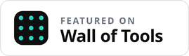 Featured on Wall of Tools