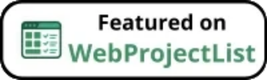 WebProjectList Badge