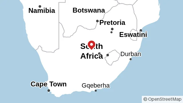 amaBhungane Centre for Investigative Journalism on the map