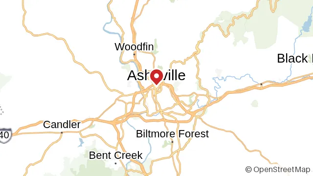 American Chestnut Foundation on the map