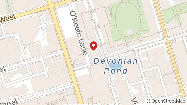 Centre for Free Expression on the map