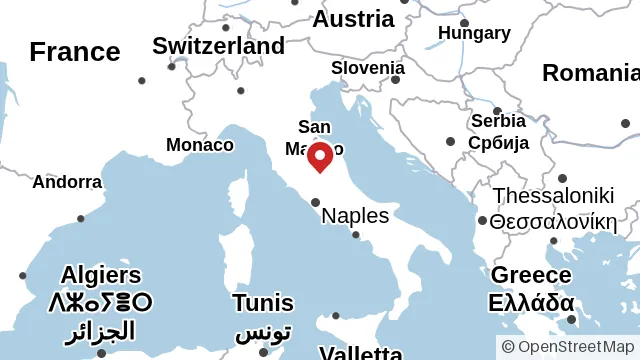 Investigative Reporting Project Italy on the map