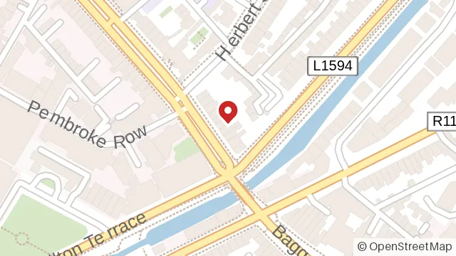 The Ditch on the map