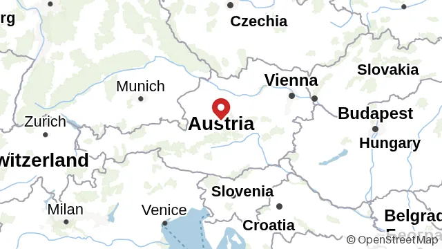 Transparency International Austrian Chapter on the map