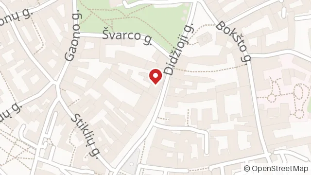 Transparency International Lithuania on the map